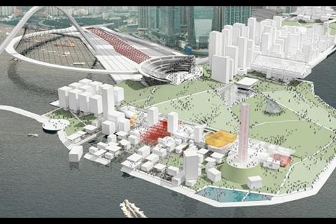 OMA's masterplan for West Kowloon, Hong Kong